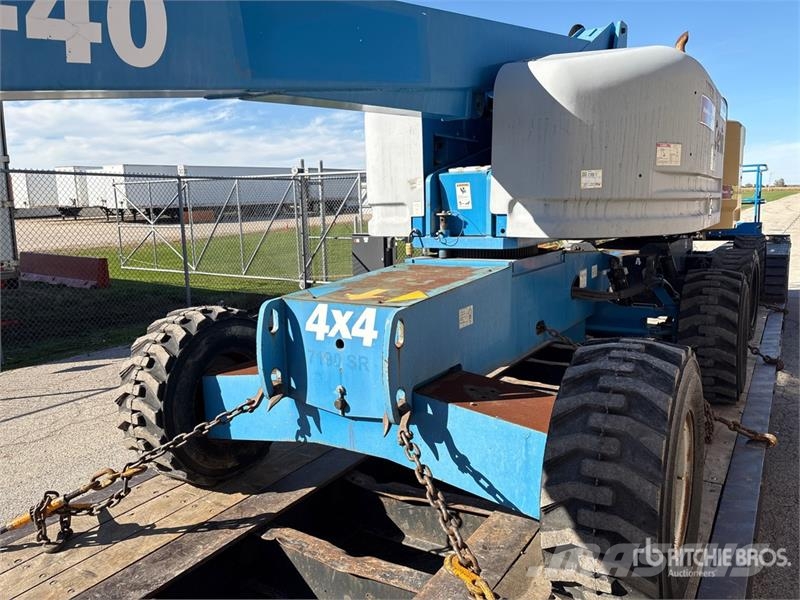 Genie S-40 Telescopic Boom Lift 견인식 전동이동 리프트