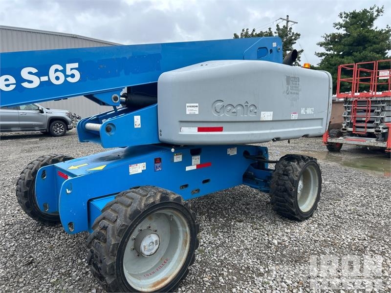 Genie S-65 4WD Diesel Telescopic Boom Lift Teleskopiskie pacēlāji