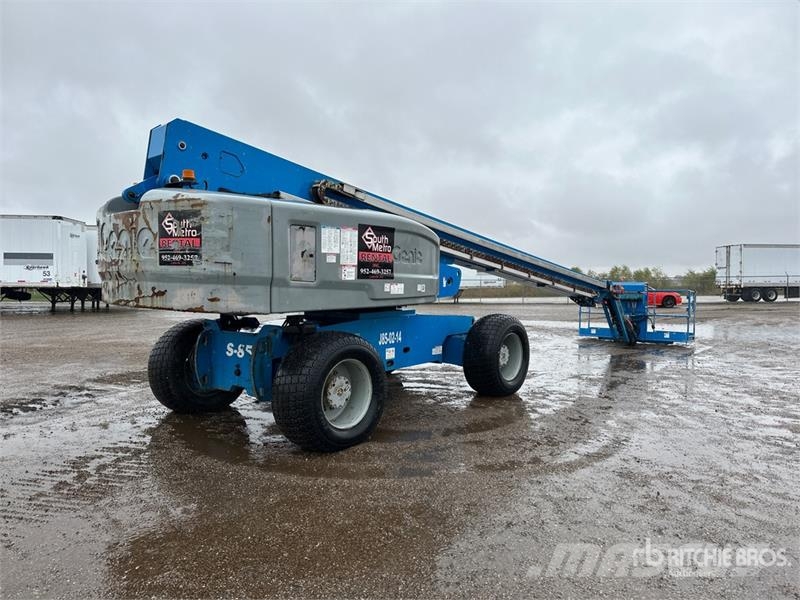 Genie S-85 4WD Diesel Telescopic Boom Lift رافعات سلة تلسكوبية