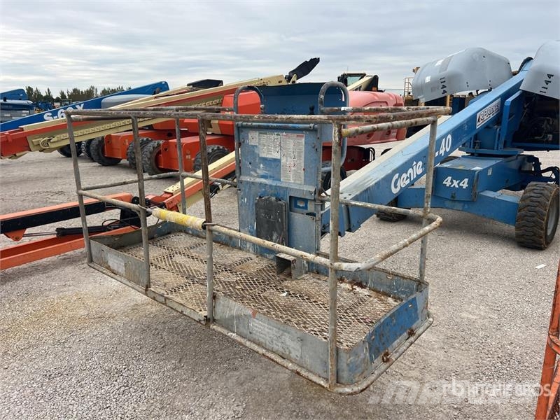 Genie S40 4WD Dual Fuel Telescopic Boom Lift Teleskopiskie pacēlāji