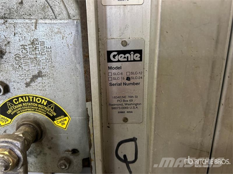 Genie SLC-24 Material Hoist Csörlők, emelőberendezések és anyagmozgató liftek