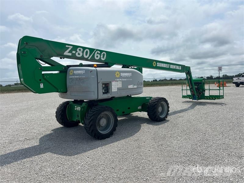 Genie Z-80/60 4WD Diesel Articulating Boom Lift Piattaforme a braccio articolato