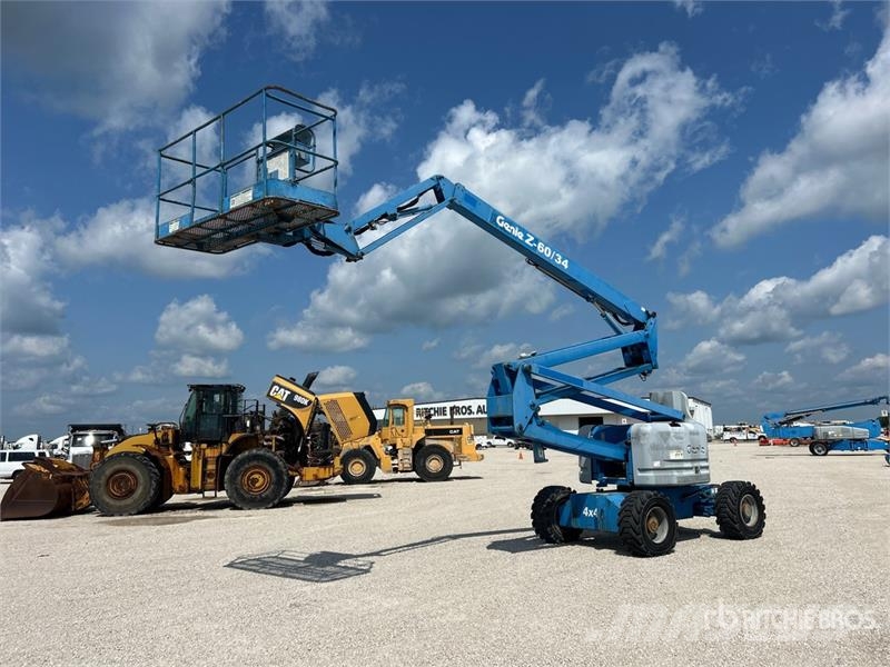 Genie Z6034 4WD Diesel Articulating Boom Lift Piattaforme a braccio articolato