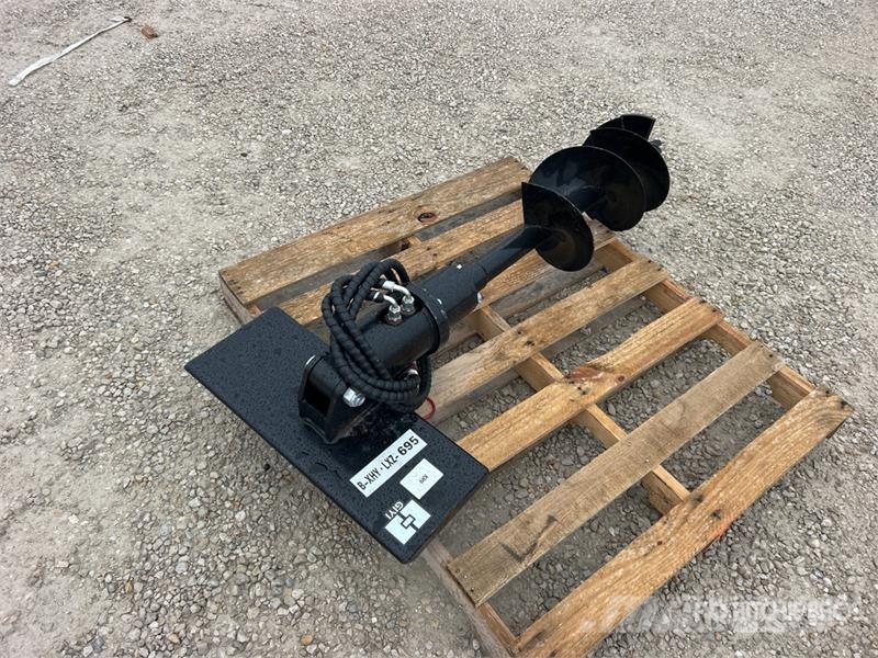  GIYI 12 in Mini Skid Steer Auger (Unused) مثاقيب
