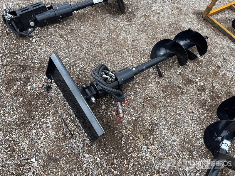  GIYI 12 in Mini Skid Steer Auger (Unused) Vrtacie stroje