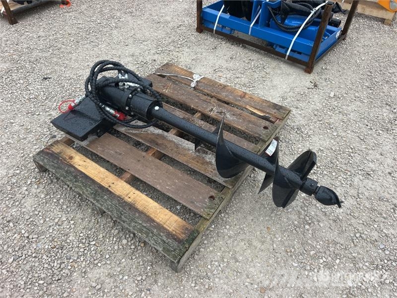 GIYI 12 in Mini Skid Steer Auger (Unused) مثاقيب