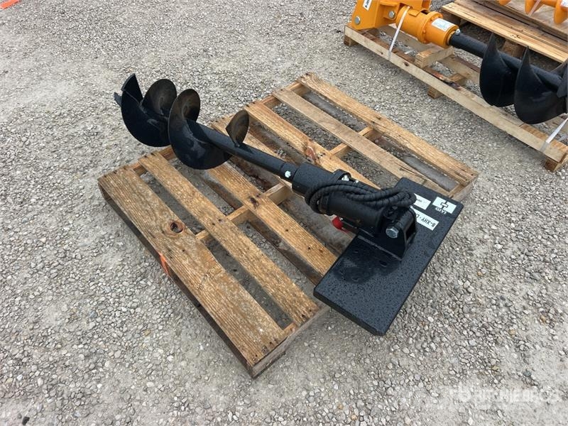  GIYI 12 in Mini Skid Steer Auger (Unused) مثاقيب