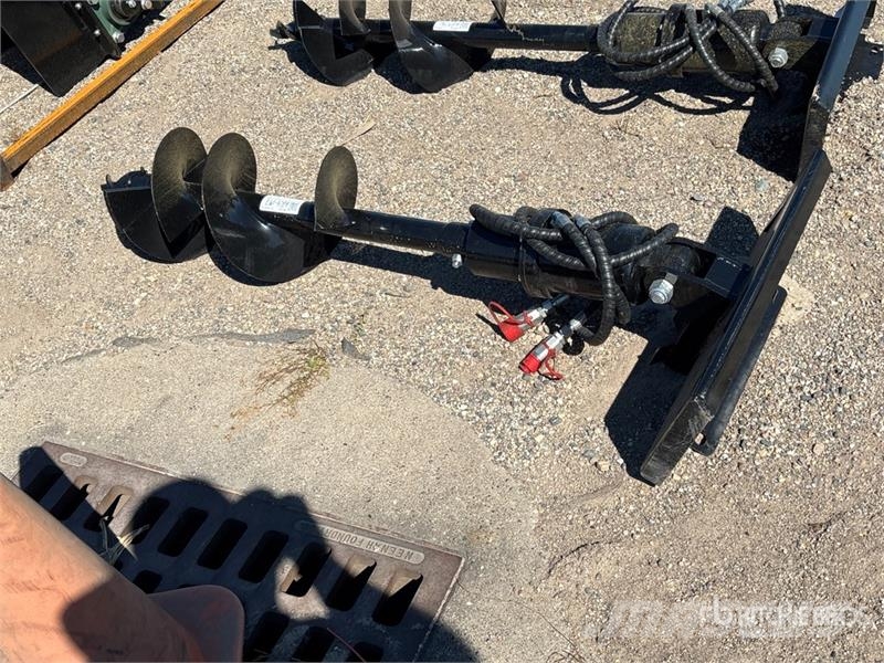  GIYI 12 in Mini Skid Steer Auger (Unused) 鑽頭