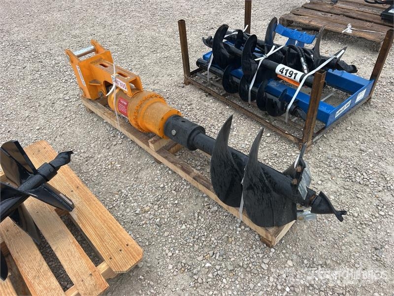 GIYI 16 in Excavator Auger - Fits Cat 305 (Unused) ドリル