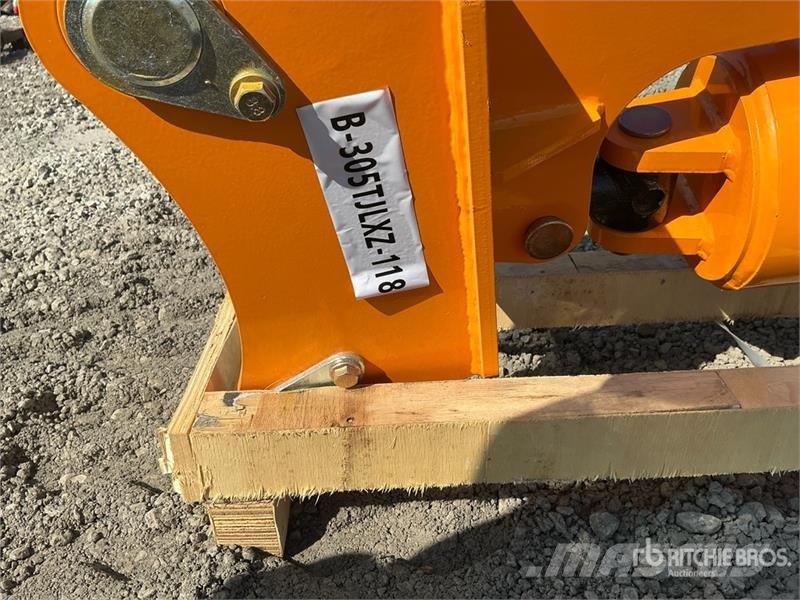 GIYI 16 in Excavator Auger - Fits Cat 305 (Unused) 드릴