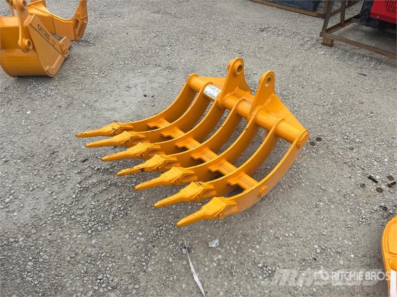 GIYI 32 in Excavator Rake - Fits Cat 305 (Unused) Rendkészítő