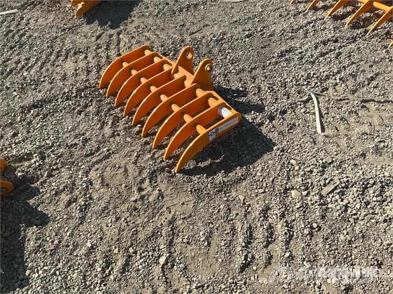  GIYI 38 in Excavator Rake (Unused) Rakes and tedders