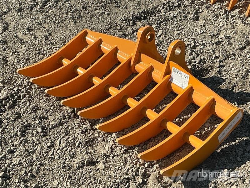 GIYI 38 in Excavator Rake (Unused) Vaalutid ja kaarutid