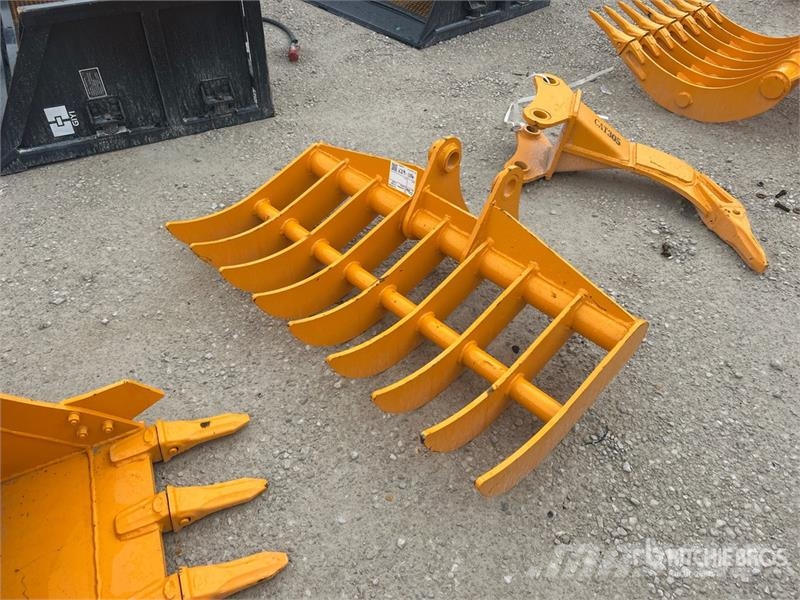 GIYI 44 in Excavator Rake - Fits Cat 305 (Unused) Rendkészítő