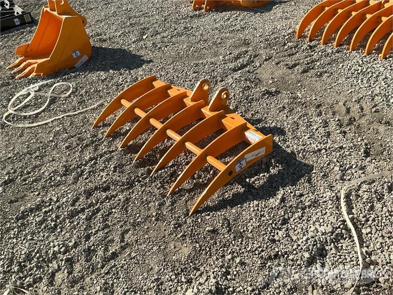 GIYI 46 in Excavator Rake (Unused) Rakes and tedders
