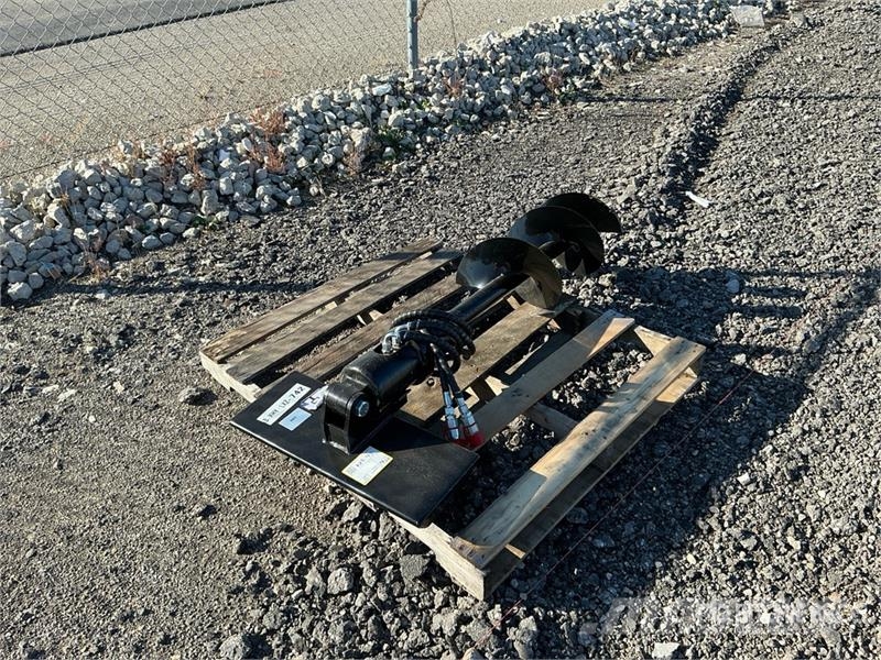  GIYI 55 in Mini Skid Steer Auger (Unused) مثاقيب