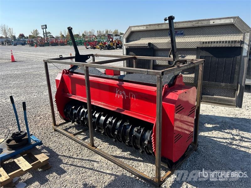  GIYI GY-72pro 72 in Skid Steer Mulcher (Unused) 林業用マルチャー