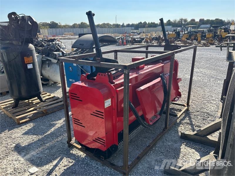  GIYI GY-72pro 72 in Skid Steer Mulcher (Unused) 林業用マルチャー