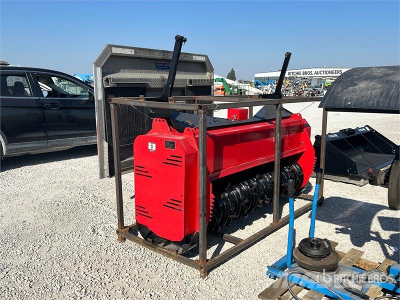  GIYI GY-72pro 72 in Skid Steer Mulcher (Unused) 林業用マルチャー