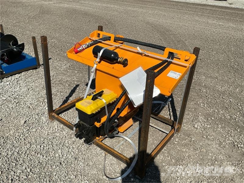 GIYI GY-AD680 Skid Steer Post Driver (Unused) Fencing equipment