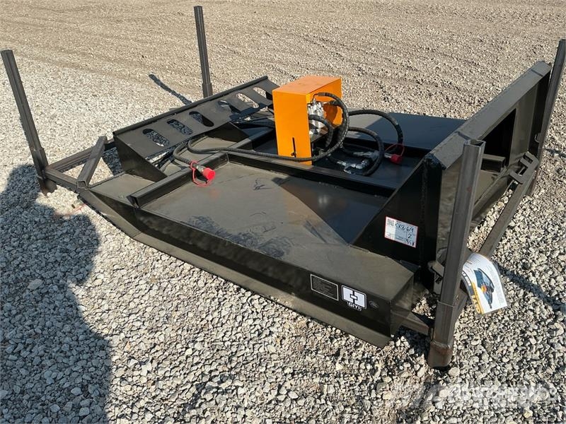  GIYI GY-BC63 60 in Skid Steer Brush Cutter (Unused Corta-césped delanteros y traseros