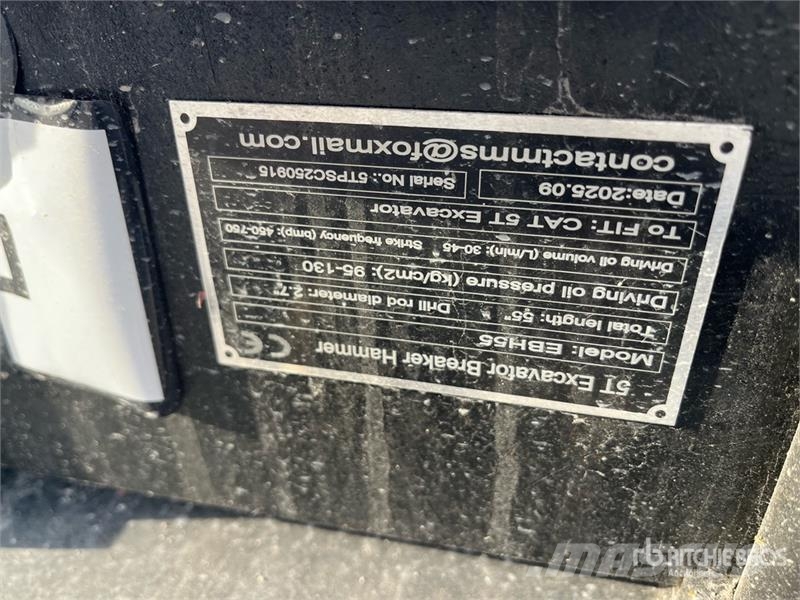  GIYI GY-EBH55 52 in Hydraulic Breaker (Unused) Čekići