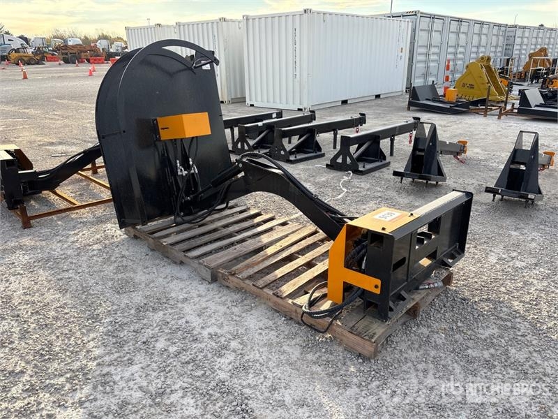 GIYI GY-ECA74 54 in Articulating Skid Steer Brush Priključne i vučne kosilice