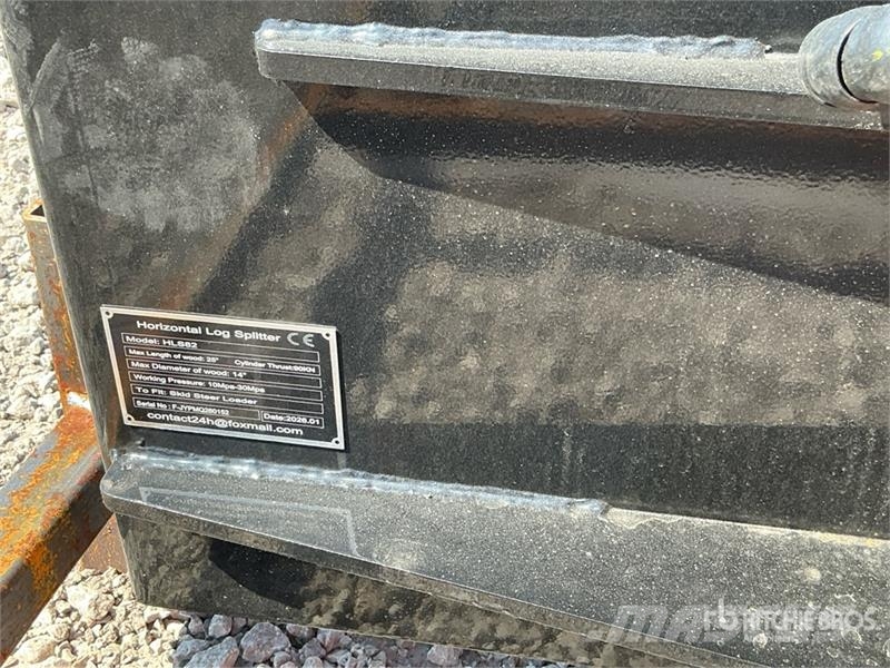 GIYI GY-HLS82 25 in Skid Steer Log Splitter (Unuse Διαχωριστές και κόπτες ξυλείας