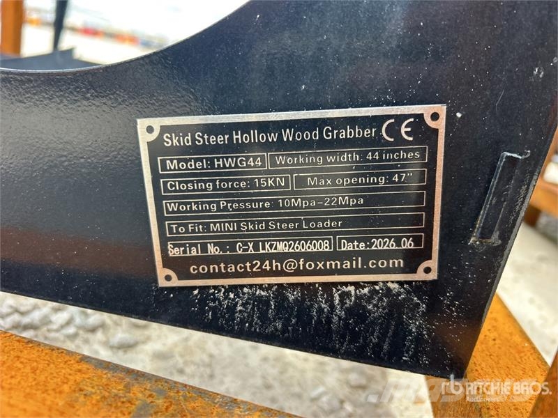 GIYI GY-HWG44 44 in Skeleton Mini Skid Steer Grapp Grapples