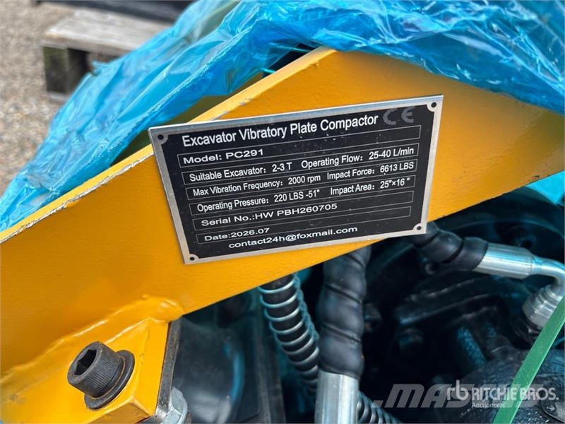 GIYI GY-PC291 Mini Excavator Vibratory Plate Compa 기타 부품