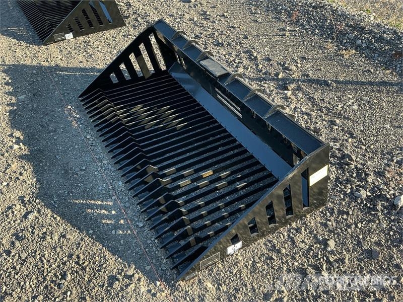 GIYI GY-RB66N 66 in Rock Skid Steer Bucket (Unused Godet