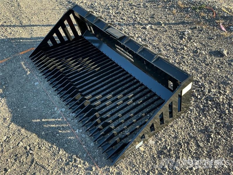 GIYI GY-RB66N 66 in Rock Skid Steer Bucket (Unused Godet