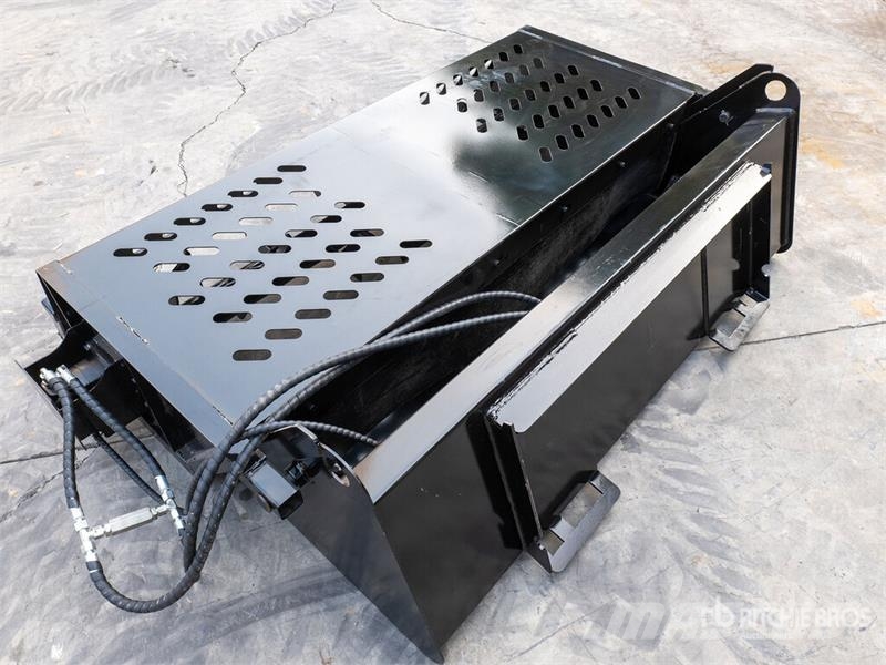 GIYI GY-RR78 78 in Skid Steer Rock Rake (Unused) Other components