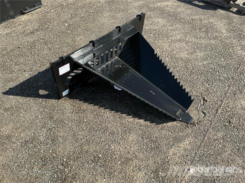 GIYI GY-SBW58 Skid Steer Stump Bucket (Welded Mode Other components