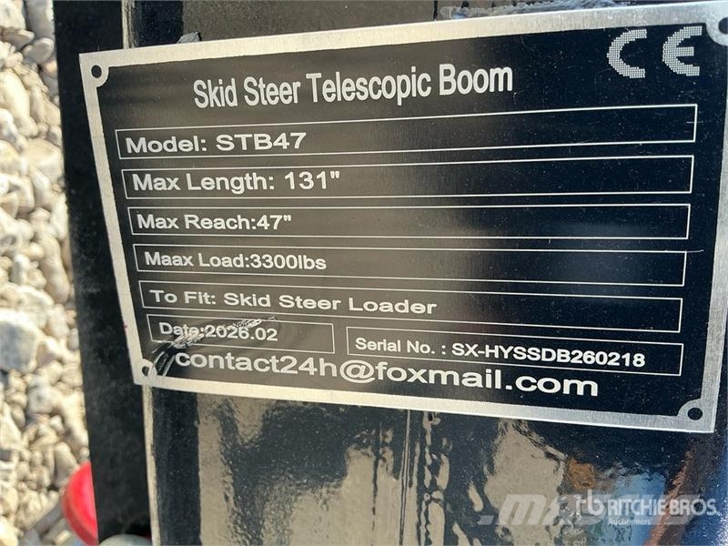 GIYI GY-STB47 131 in Skid Steer Telescopic Boom (U 기타 부품