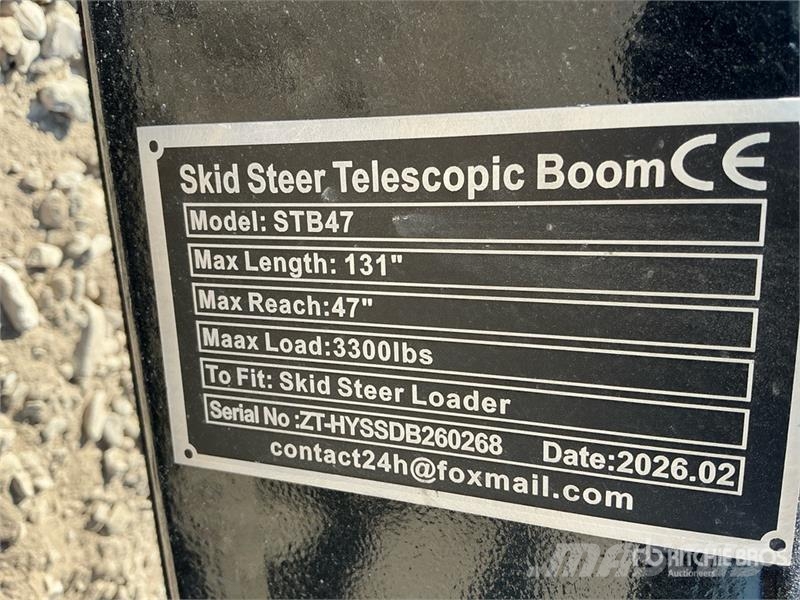 GIYI GY-STB47 131 in Skid Steer Telescopic Boom (U 기타 부품