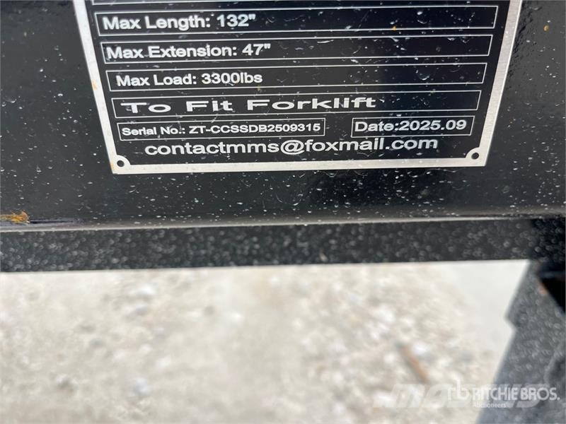 GIYI GY-TB47 132 in 3300 lb Forklift Telescopic Bo Andere Ausstattung und Zubehör
