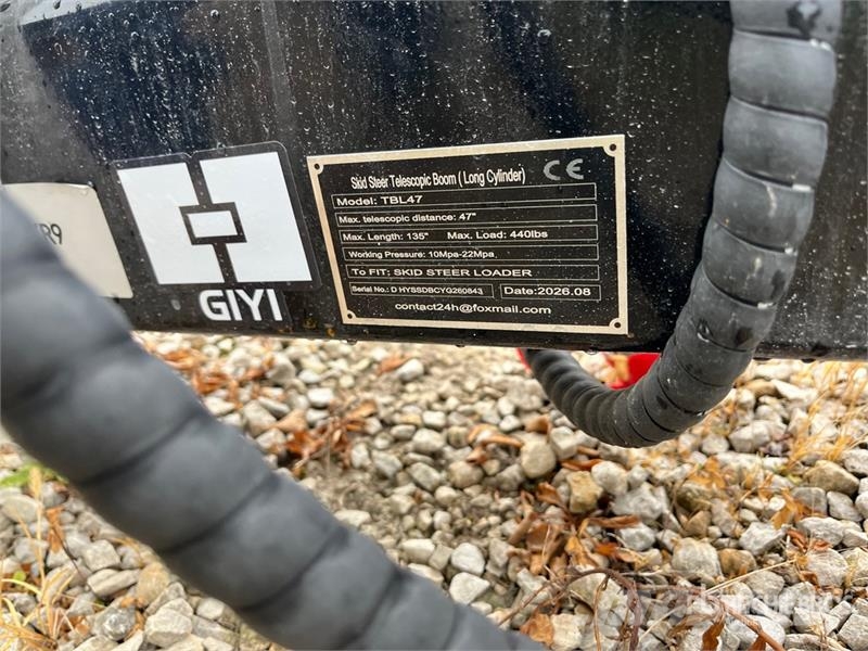 GIYI GY-TBL47 135 in Skid Steer Telescopic Boom (L 기타 부품