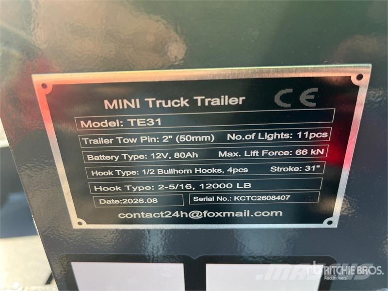  GIYI GY-TE780 Fifth Wheel Wrecker Attachment (Unus Transport - Annet