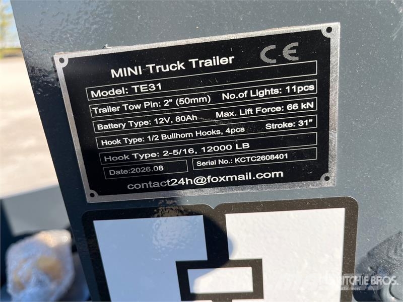 GIYI GY-TE780 Fifth Wheel Wrecker Attachment (Unus Muut