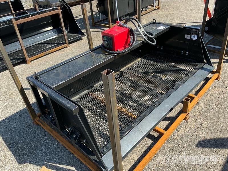 GIYI GY-VB79 79 in Vibrating Skid Steer Screening Siebschaufeln