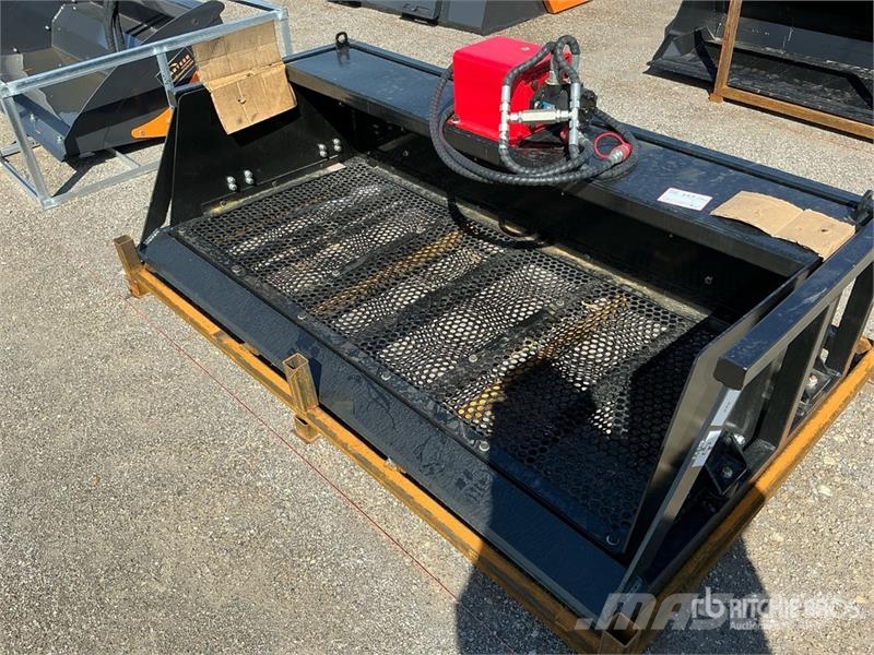 GIYI GY-VB79 79 in Vibrating Skid Steer Screening Siebschaufeln