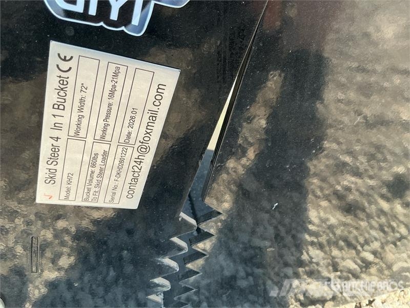 GIYI GY-XKH39 39 in Multi-Purpose Mini Skid Steer Łyżki do ładowarek