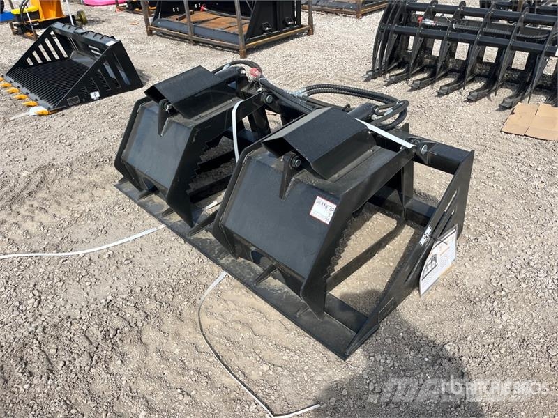 GIYI HWG78 72 in Skeleton Skid Steer Grapple Bucke Grapples
