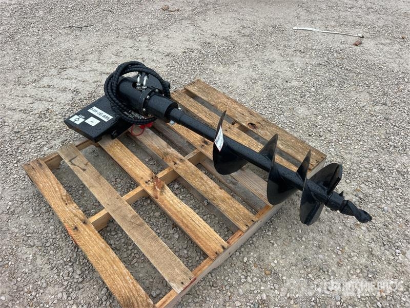 GIYI Mini Skid Steer Auger (Unused) ドリル