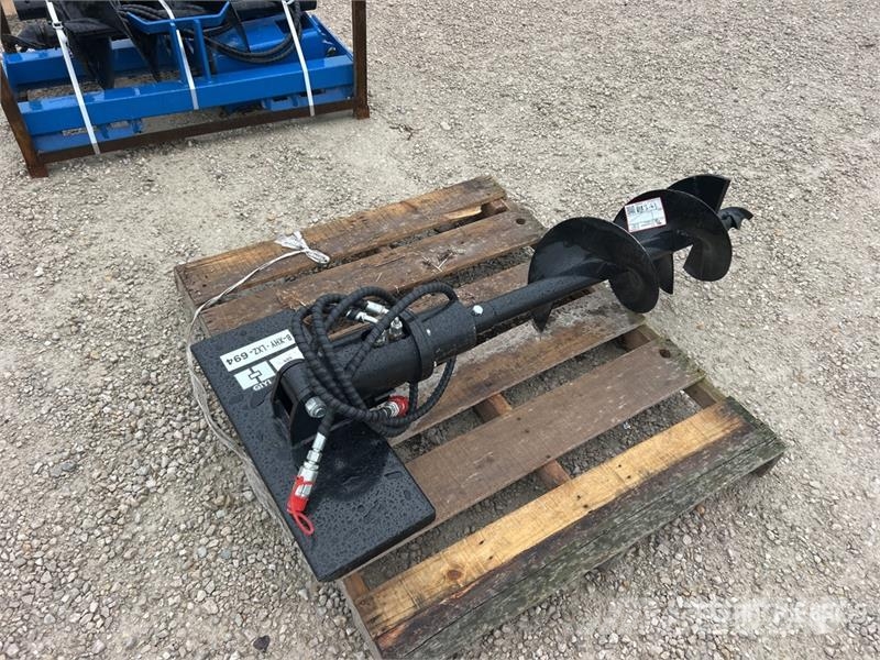 GIYI Mini Skid Steer Auger (Unused) ドリル
