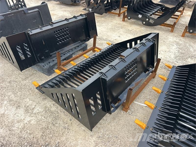 GIYI RB66 66 in Skeleton Skid Steer Bucket (Unused Skuffer