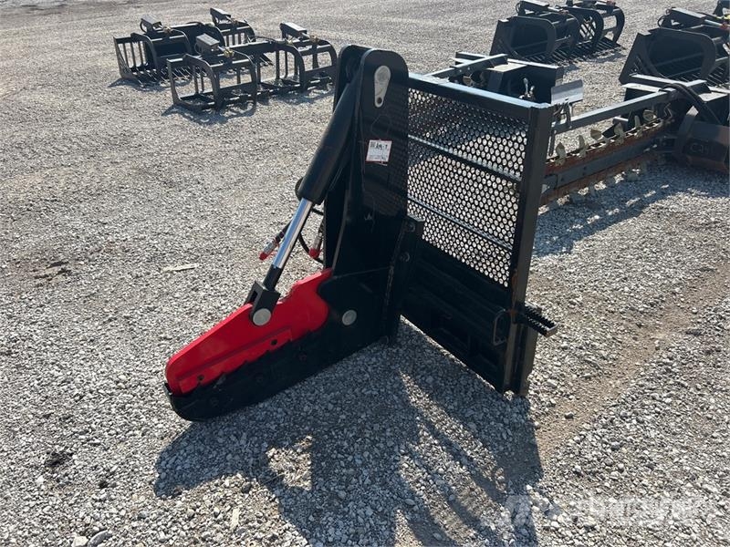 GIYI RTS48 17 in Rotating Skid Steer Tree Shear Vágószerkezetek