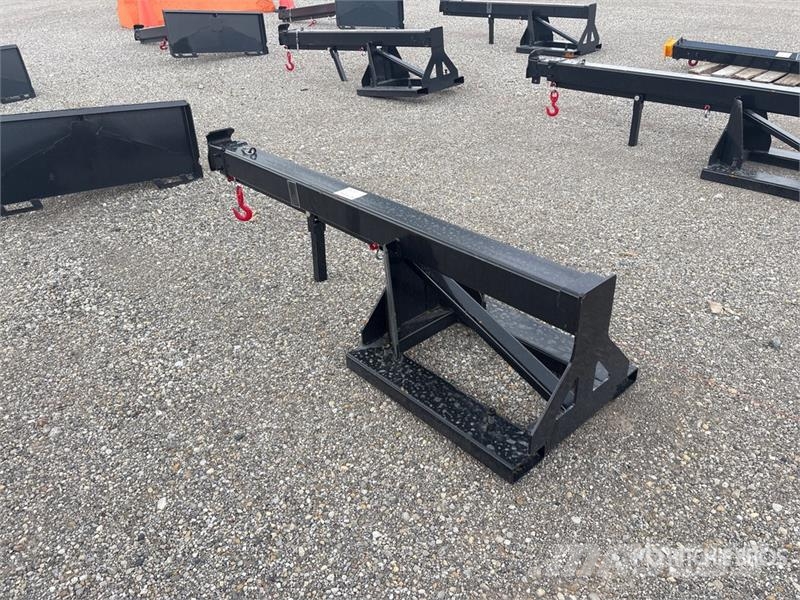 GIYI TB47 132 in 3300 lb Forklift Telescopic Boom 지게차