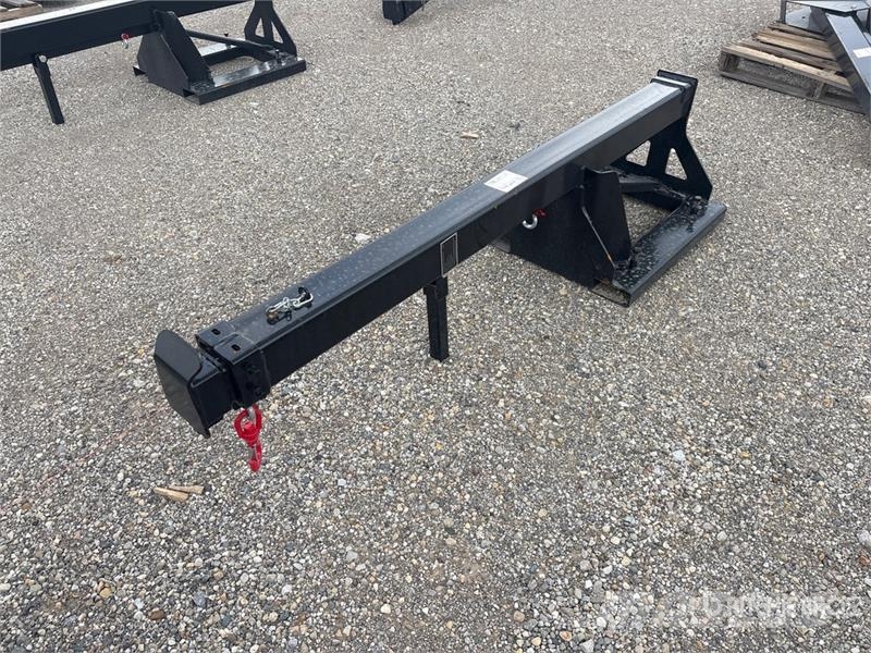 GIYI TB47 132 in 3300 lb Forklift Telescopic Boom 지게차
